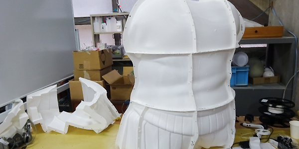 （２）３Ｄプリンター出力（原型製作）